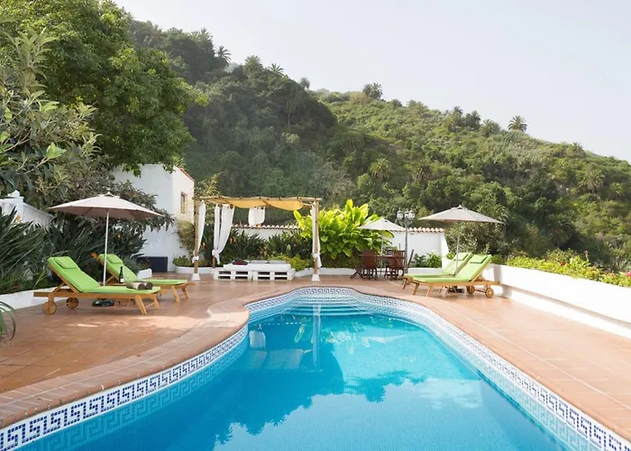 Casa Romantica Con Piscina Climatizada, Wi-fi Y Vistas Al Mar En Icod De Vinos - Es-279-2 *