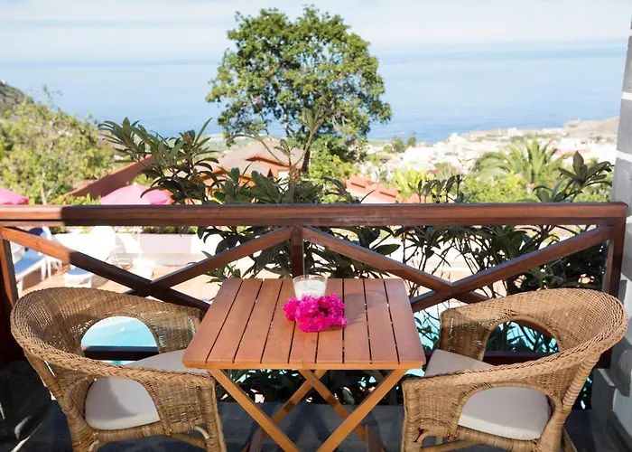 Casa Romantica Con Piscina Climatizada, Wi-fi Y Vistas Al Mar En Icod De Vinos - Es-279-2